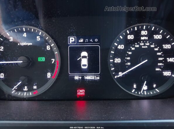 5NPE34AF4HH486690 2017 HYUNDAI SONATA Black 