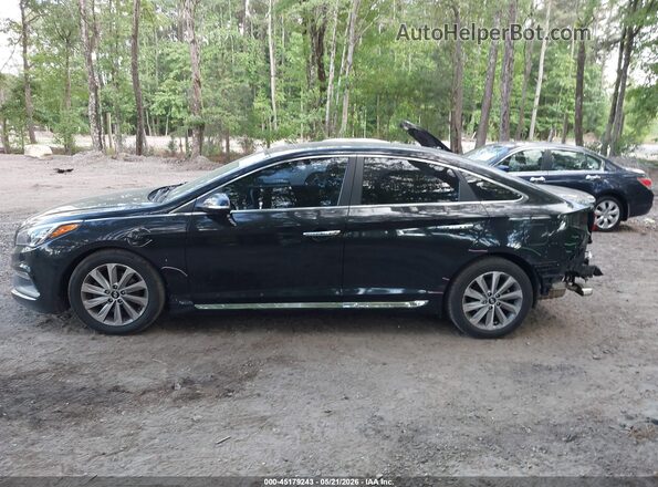 5NPE34AF4HH486690 2017 HYUNDAI SONATA Black Widok wnętrza 360 stopni