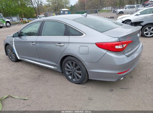 5NPE34AF4HH502175 2017 HYUNDAI SONATA Silver Tył lewy