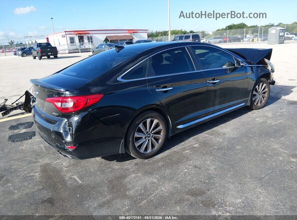 5NPE34AF4HH552087 2017 HYUNDAI SONATA Черный 