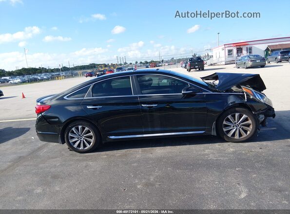 5NPE34AF4HH552087 2017 HYUNDAI SONATA Черный 