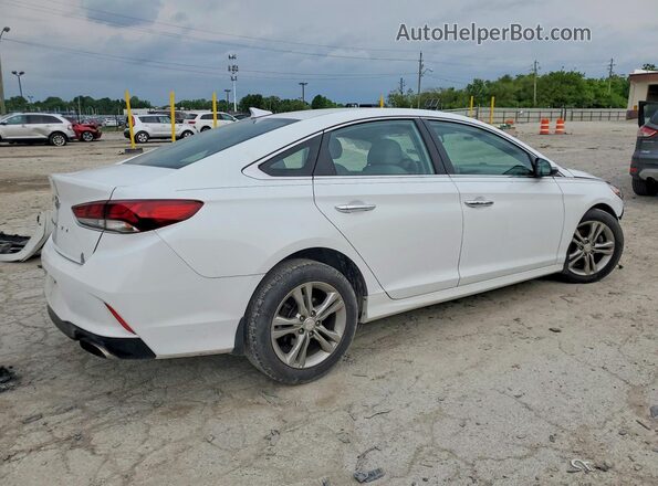 5NPE34AF4JH644824 2018 HYUNDAI SONATA White Tył prawy