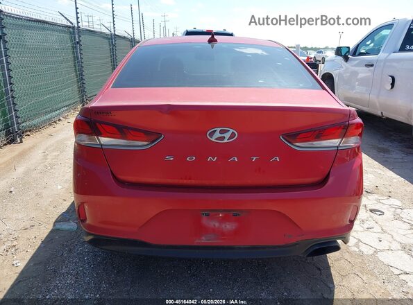 5NPE34AF4JH648565 2018 HYUNDAI SONATA Красный 