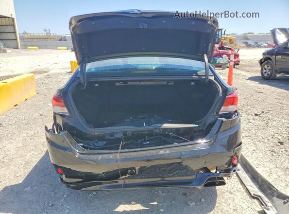 5NPE34AF4JH685325 2018 HYUNDAI SONATA Black Rear view