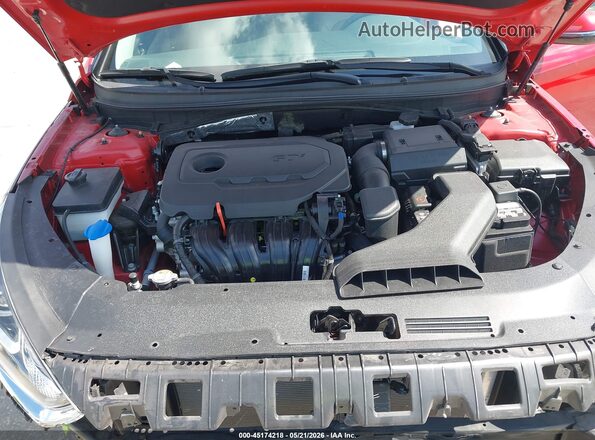 5NPE34AF4KH804508 2019 HYUNDAI SONATA Red 