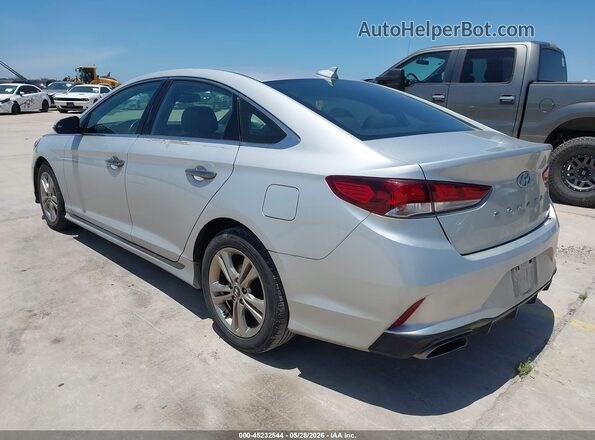 5NPE34AF4KH813192 2019 HYUNDAI SONATA Серебряный Задняя левая четверть
