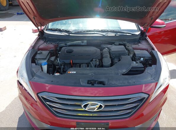 5NPE34AF5GH283001 2016 HYUNDAI SONATA Red 