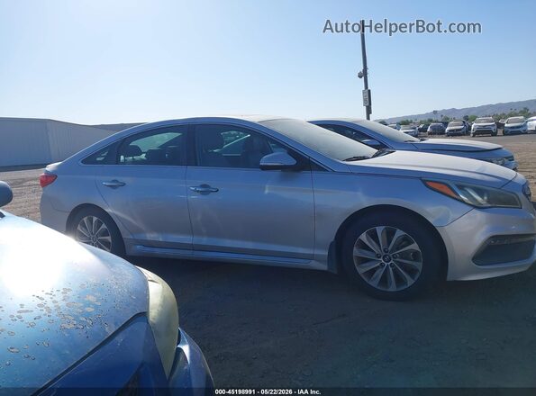 5NPE34AF5GH322735 2016 HYUNDAI SONATA Silver 