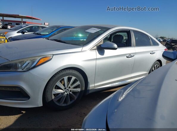 5NPE34AF5GH322735 2016 HYUNDAI SONATA Silver 