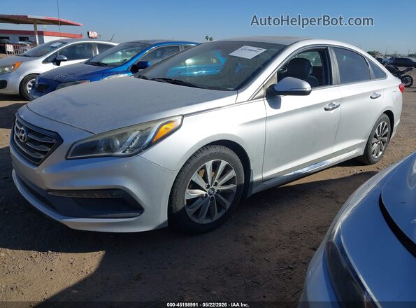 5NPE34AF5GH322735 2016 HYUNDAI SONATA Silver 