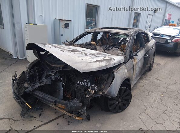 5NPE34AF5GH328924 2016 HYUNDAI SONATA Gray წინა ხედი