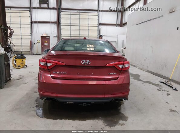 5NPE34AF5GH367397 2016 HYUNDAI SONATA Red 