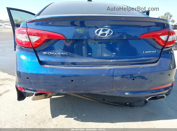 5NPE34AF5GH388766 2016 HYUNDAI SONATA Синий 