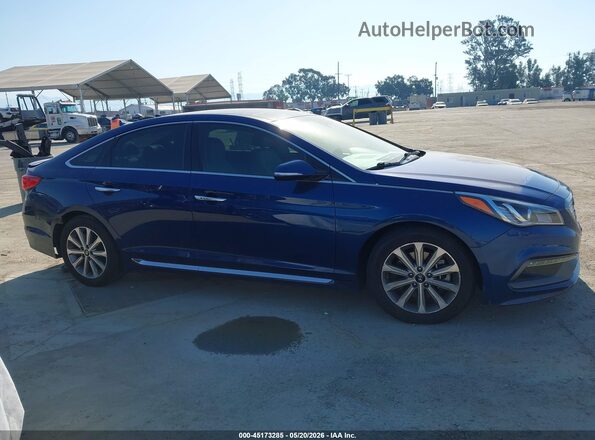 5NPE34AF5GH388766 2016 HYUNDAI SONATA Синий 
