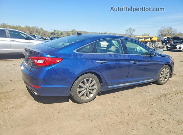 5NPE34AF5GH419286 2016 HYUNDAI SONATA Blue 