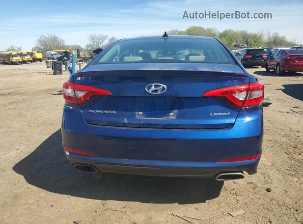 5NPE34AF5GH419286 2016 HYUNDAI SONATA Blue 