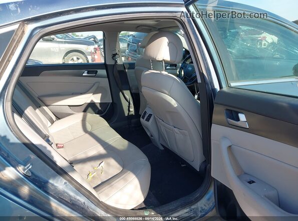 5NPE34AF5GH421104 2016 HYUNDAI SONATA Light Blue Widok naklejki z numerem VIN