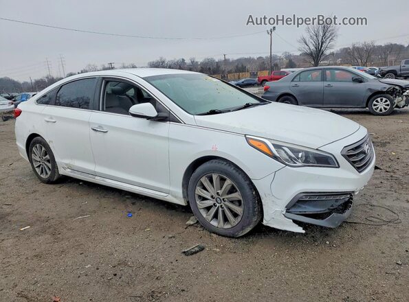 5NPE34AF5HH487735 2017 HYUNDAI SONATA White 