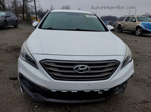 5NPE34AF5HH487735 2017 HYUNDAI SONATA White 
