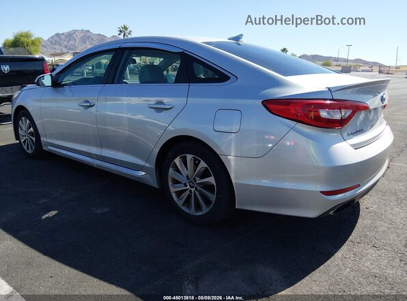 5NPE34AF5HH528543 2017 HYUNDAI SONATA Silver 