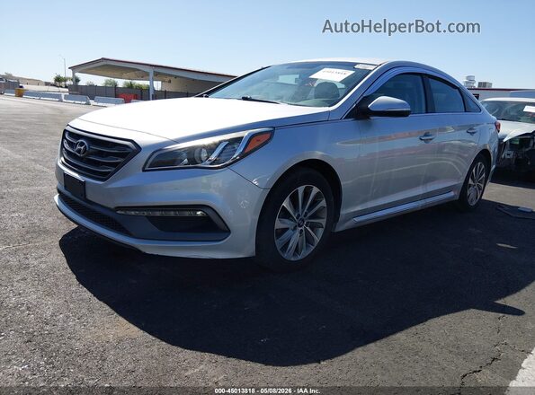 5NPE34AF5HH528543 2017 HYUNDAI SONATA Silver 