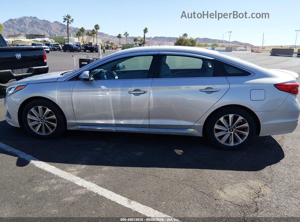 5NPE34AF5HH528543 2017 HYUNDAI SONATA Silver 
