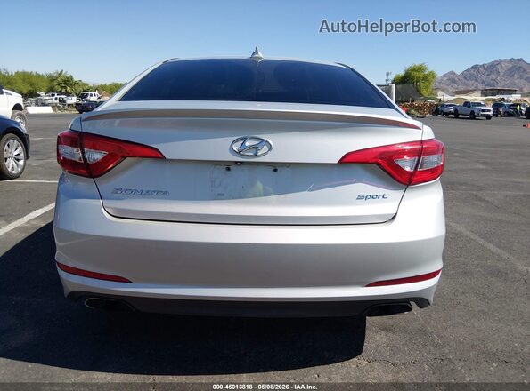 5NPE34AF5HH528543 2017 HYUNDAI SONATA Silver 