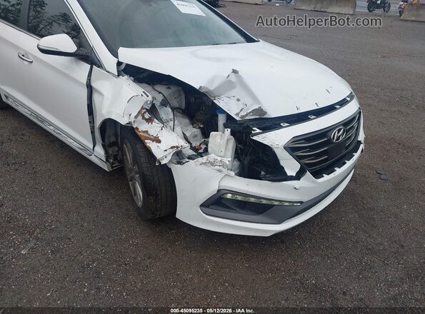 5NPE34AF5HH575524 2017 HYUNDAI SONATA White Դիմացի տեսք