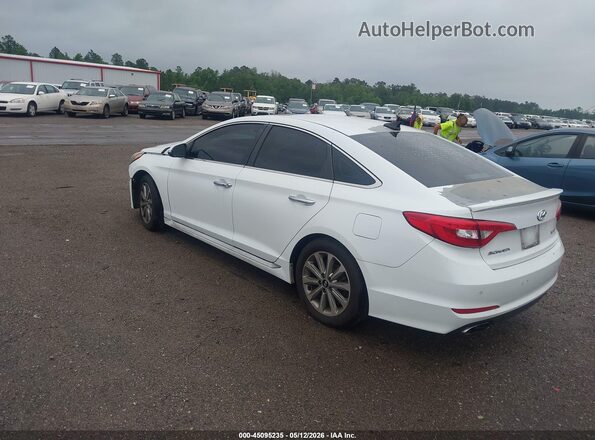 5NPE34AF5HH575524 2017 HYUNDAI SONATA White Հետևի ձախ