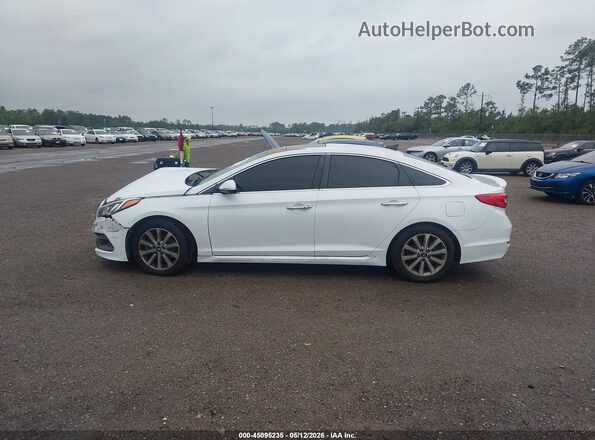 5NPE34AF5HH575524 2017 HYUNDAI SONATA White Սալոնի 360 աստիճան տեսք