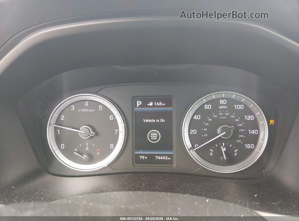5NPE34AF5JH617325 2018 HYUNDAI SONATA Черный Вид задних сидений