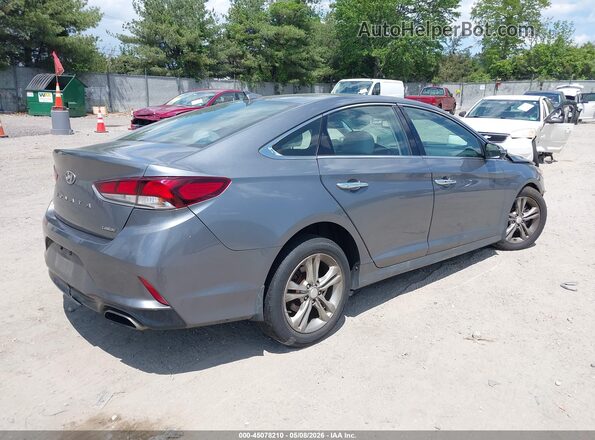 5NPE34AF5JH633363 2018 HYUNDAI SONATA Gray Tył prawy