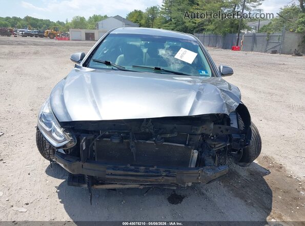 5NPE34AF5JH633363 2018 HYUNDAI SONATA Gray Widok zestawu wskaźników