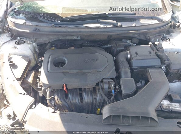 5NPE34AF5JH717229 2018 HYUNDAI SONATA Silver 