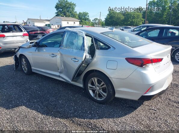 5NPE34AF5JH717229 2018 HYUNDAI SONATA Silver 