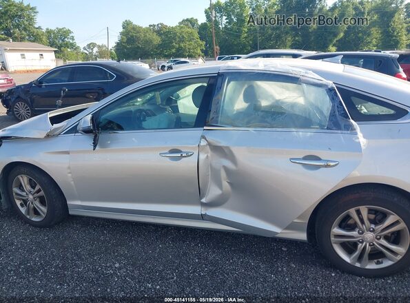 5NPE34AF5JH717229 2018 HYUNDAI SONATA Silver 