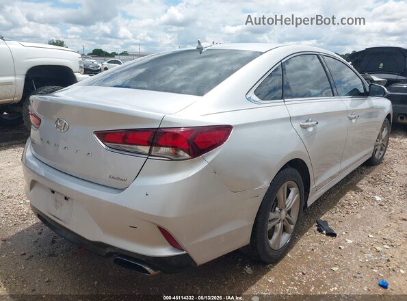 5NPE34AF5JH724214 2018 HYUNDAI SONATA Silver უკანა მარჯვენა