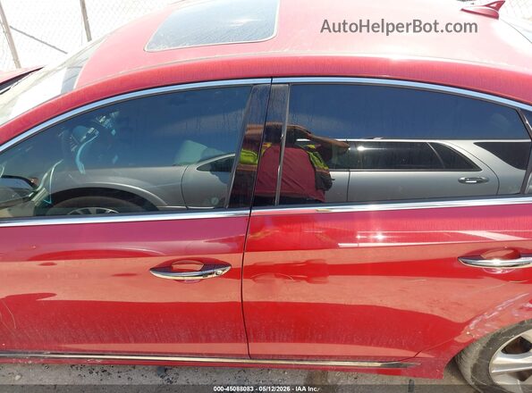 5NPE34AF5KH773401 2019 HYUNDAI SONATA Red Vista interior de 360 grados