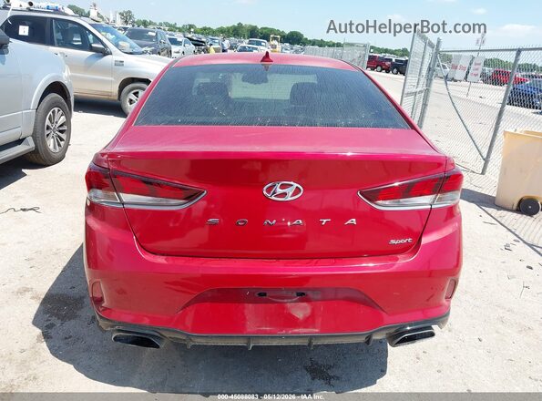 5NPE34AF5KH773401 2019 HYUNDAI SONATA Red 