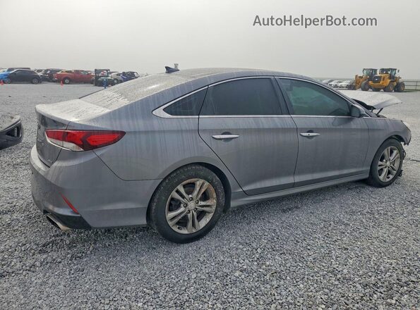 5NPE34AF5KH779800 2019 HYUNDAI SONATA Серый Задняя правая четверть