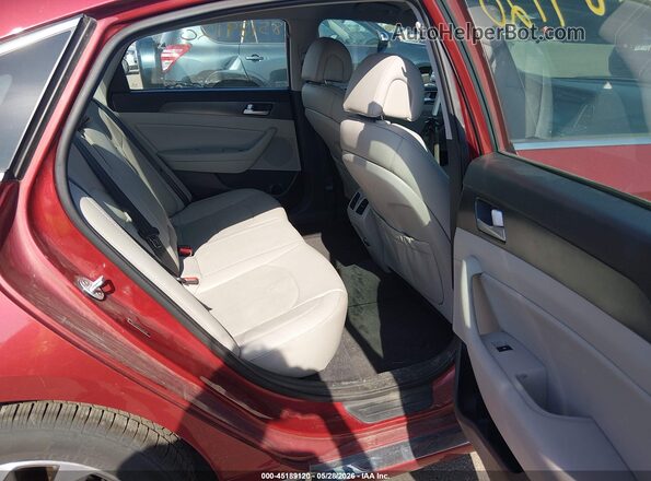 5NPE34AF6GH266787 2016 HYUNDAI SONATA Red VIN sticker view