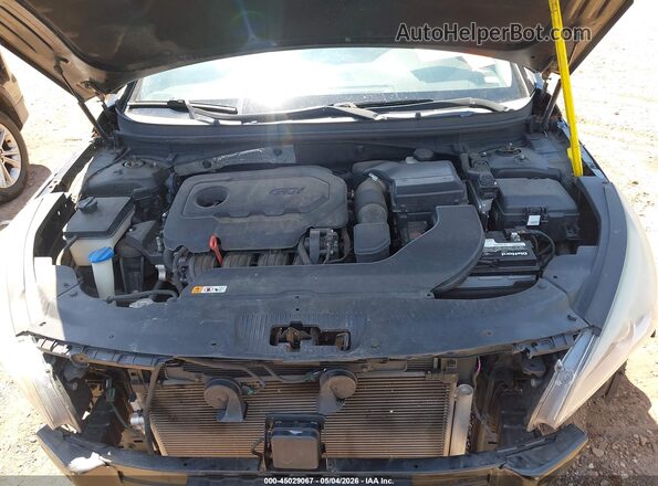 5NPE34AF6GH277028 2016 HYUNDAI SONATA Черный Вид сзади