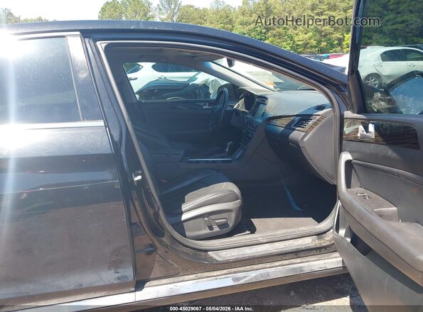 5NPE34AF6GH277028 2016 HYUNDAI SONATA Черный Вид салона спереди