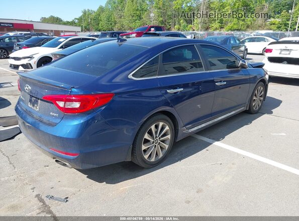 5NPE34AF6GH315759 2016 HYUNDAI SONATA Blue 