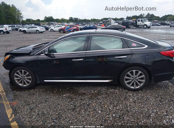5NPE34AF6GH390025 2016 HYUNDAI SONATA Black 