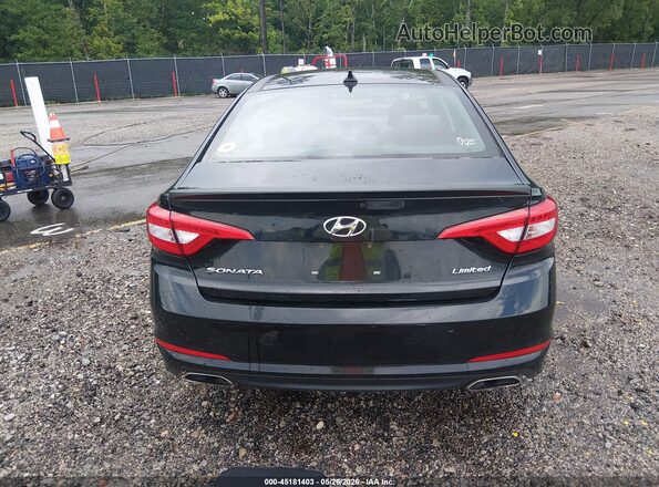 5NPE34AF6GH390025 2016 HYUNDAI SONATA Black 