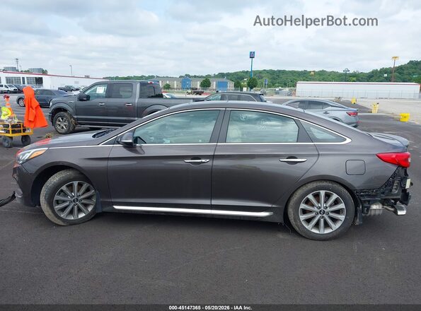 5NPE34AF6GH415103 2016 HYUNDAI SONATA Brown 360 interior view