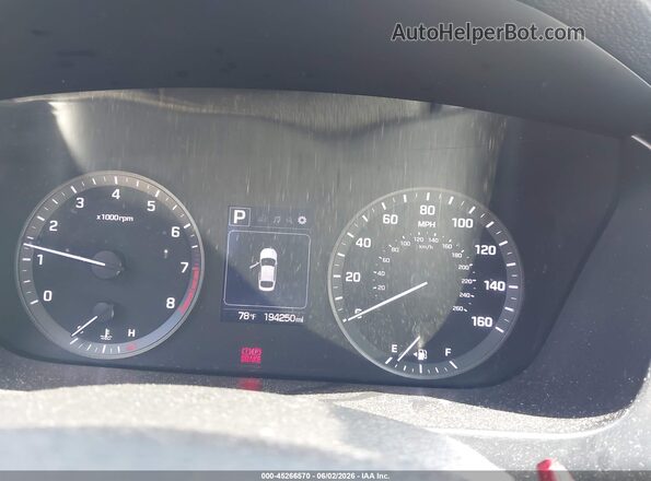 5NPE34AF6HH519317 2017 HYUNDAI SONATA White უკანა სავარძლების ხედი