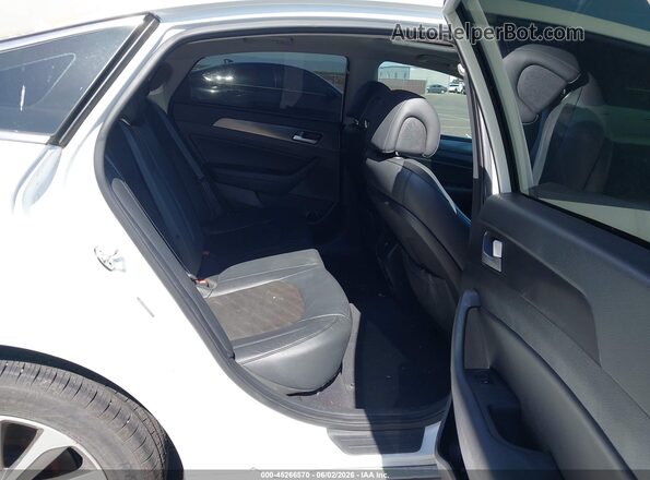 5NPE34AF6HH519317 2017 HYUNDAI SONATA White VIN კოდის სტიკერის ხედი