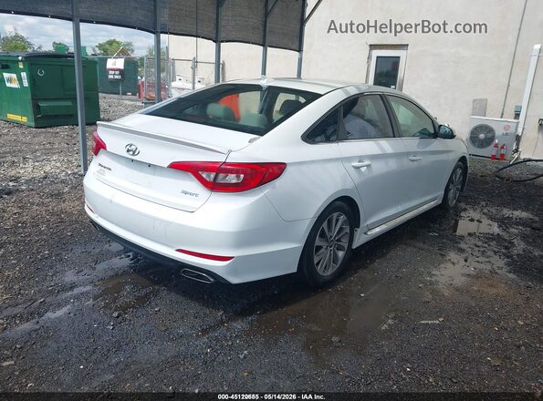 5NPE34AF6HH547280 2017 HYUNDAI SONATA White უკანა მარჯვენა
